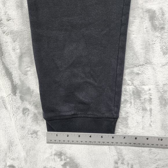 Nautica Pants Mens M Black Pull On Jogger Casual Athleisure Back Zip Pocket - Picture 12 of 13